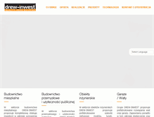Tablet Screenshot of drew-inwest.pl